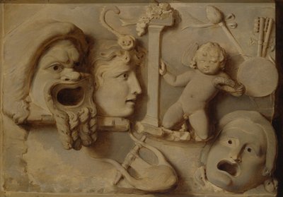 Bacchanalian Relief by Peter Fendi